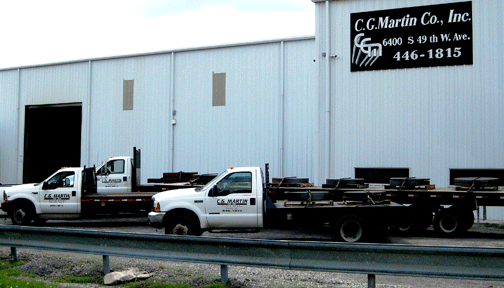 C.G. Martin Co. Inc. - Local Delivery Of Steel Product Tulsa, OK